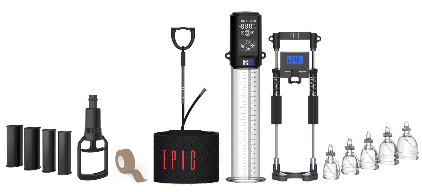 Best Extender Pro with Cups + All Day Stretcher + Epic Air