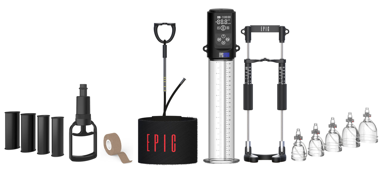 Epic Extender with Cups + All Day Stretcher and Epic Air