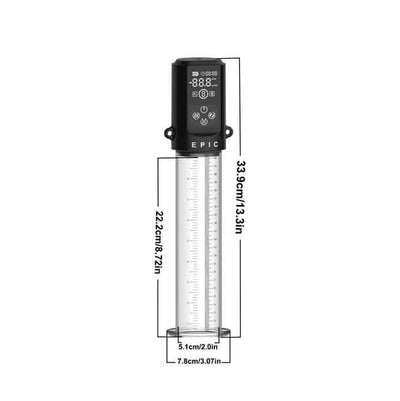 Epic Pump, size drawing