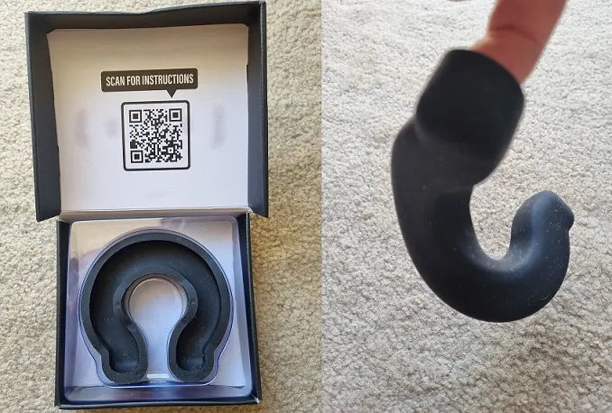 Buyer photo: Padded Silicone Base in its box