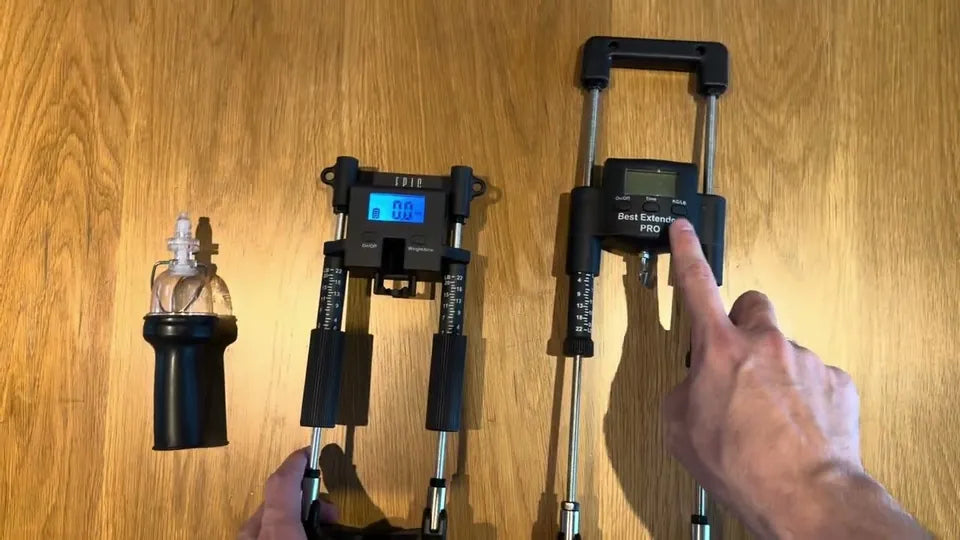 Baseem comparing the Epic Pro with the older Best Extender Pro