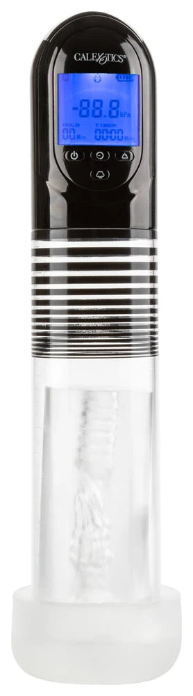 CalExotics Optimum Series Advanced Automatic Smart Pump: a one-piece electric pump with an LCD on the head