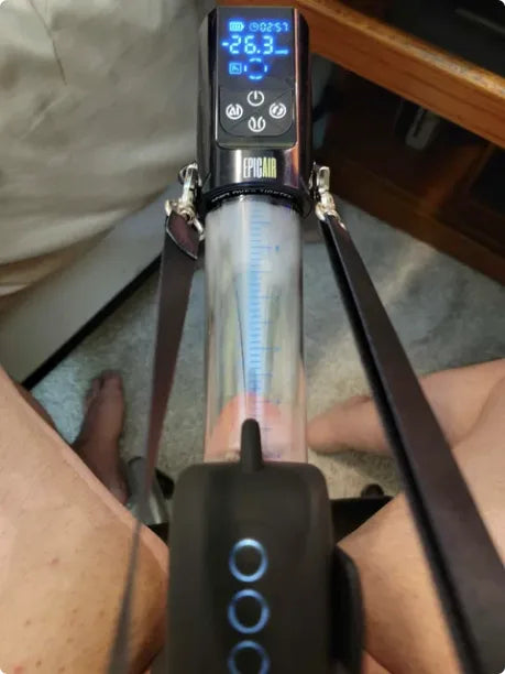Customer photo of the Epic Pump in use